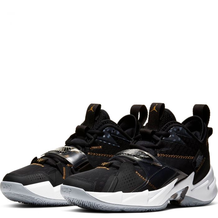 Jordan Why Not Zer0.3 Black/Metallic Gold-White
