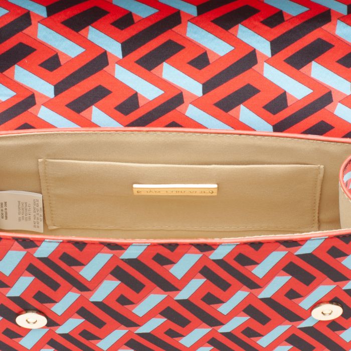 Multi Color Flap Crossbody Bag Multicolor