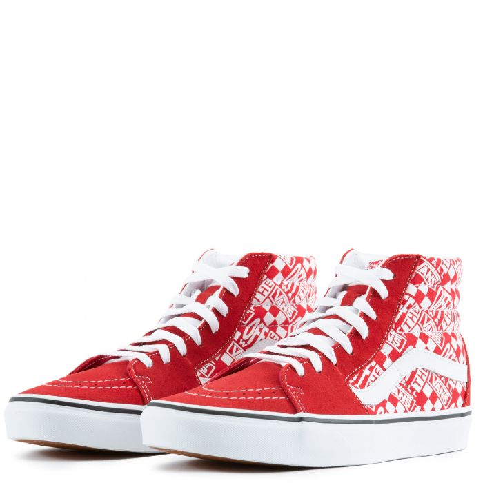 Off The Wall Sk8-Hi Chili Pepper/Racing Red