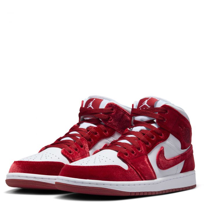 Air Jordan 1 Mid SE White/Team Red-Black-White