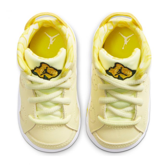 (TD) Air Jordan 6 Retro Citron Tint/Dynamic Yellow-Black-White