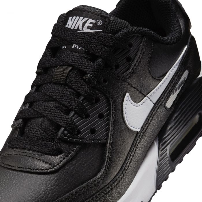 Grade-School Air Max 90 LTR Black/White-Black