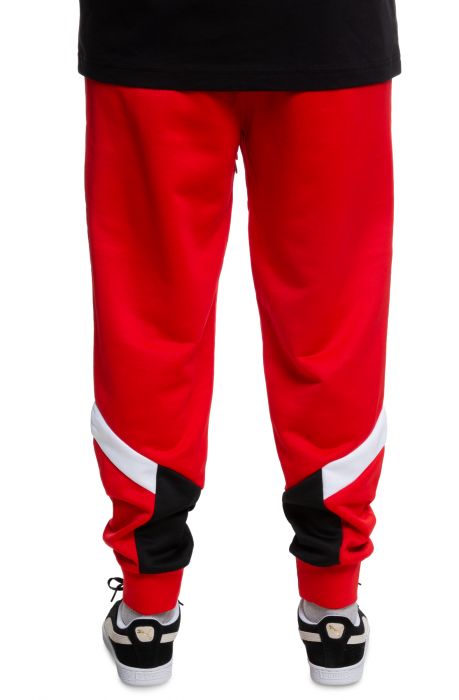 Iconic MCS Track Pants Red