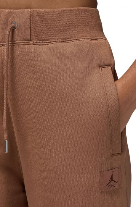 Flight Fleece Open-Hem Pants Brown