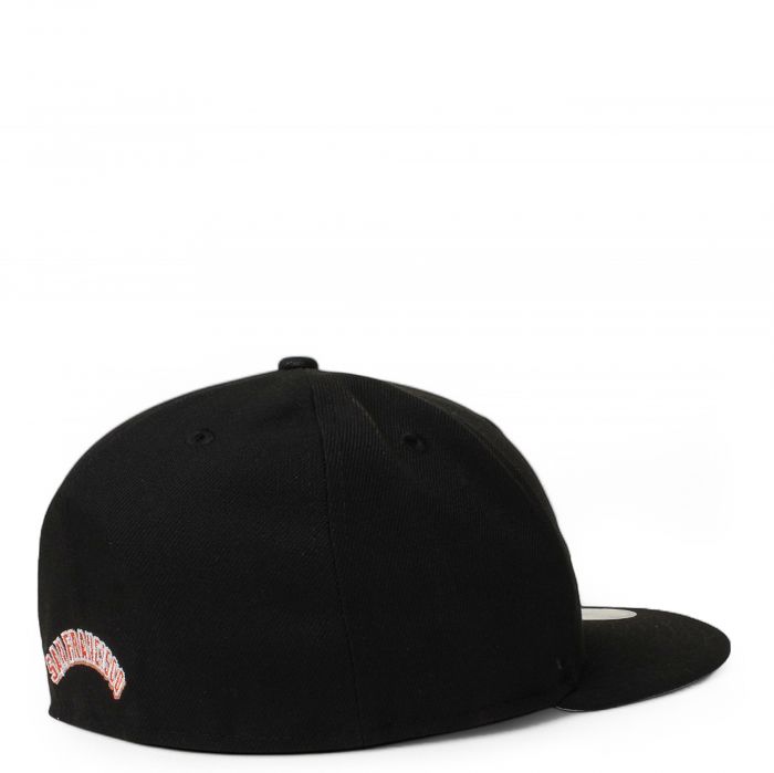 MLB San Francisco Giants 59Fifty Fitted Hat BLACK/ORANGE