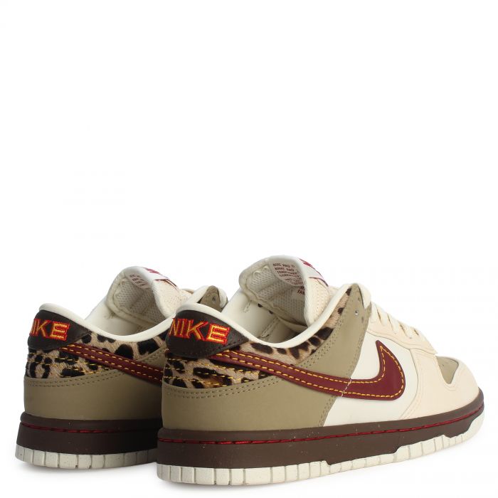 Dunk Low Retro  Khaki/Team Red-Baroque Brown-Pearl White