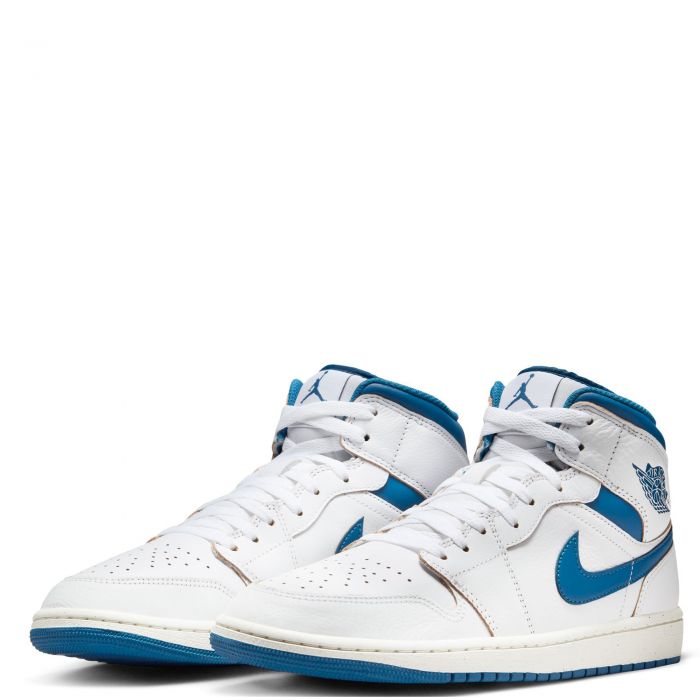 Air Jordan 1 Mid SE White/Sail/Industrial Blue