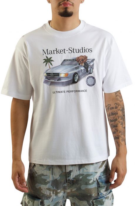 Des Bear T-Shirt  White