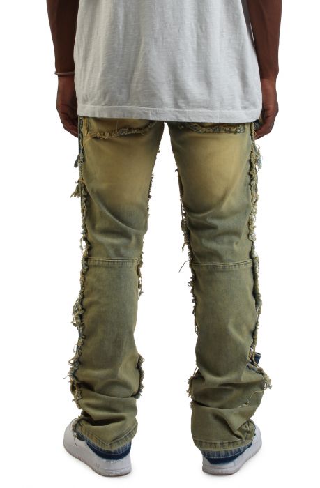 Quavious Cargo Jeans Blue Tint