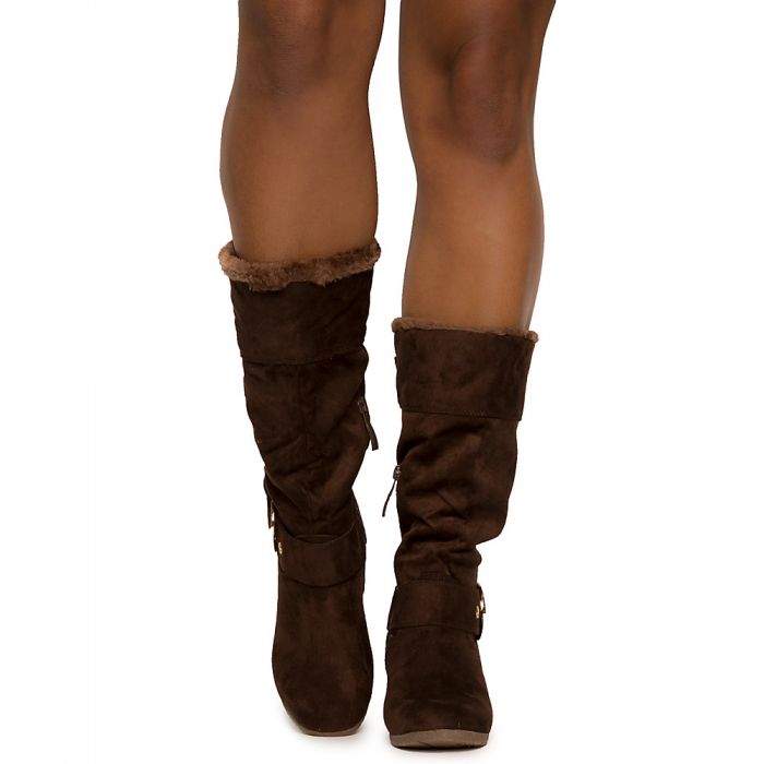 midcalf wedge boots