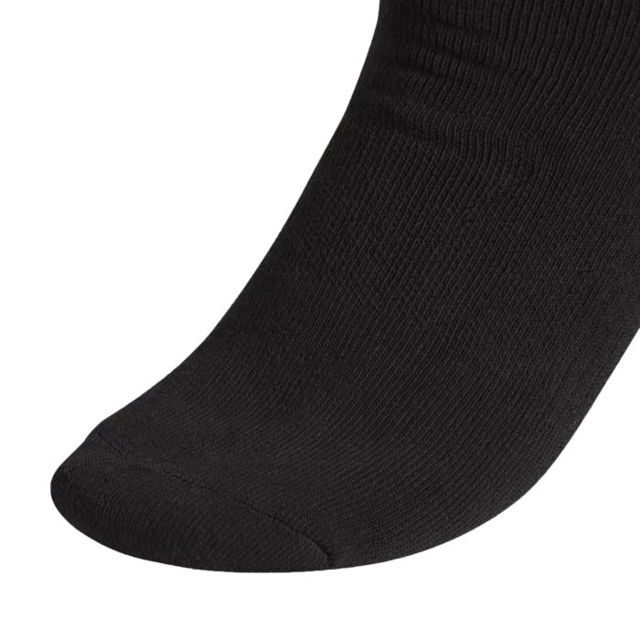 Trefoil Crew Socks 6 Pairs Black, White