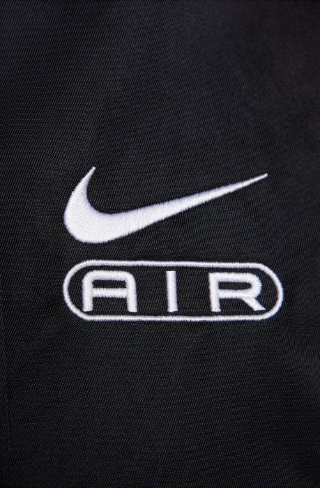 Air Oversized Woven Bomber Jacket Black/White