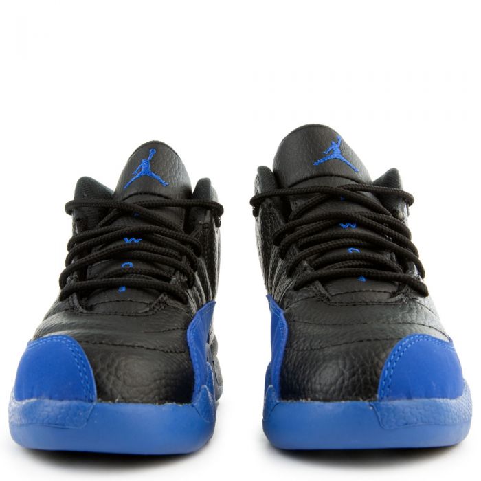(PS) Air Jordan 12 Retro Black/Game Royal-Black