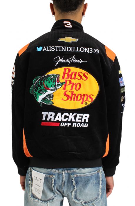 JH Design Bass Pro Racer Jacket ADO3C3BP22-BLK - Shiekh