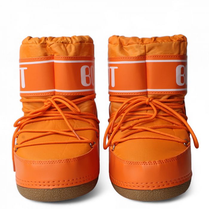 Jupiter-06 Fluffy Snow Boots Orange Nylon
