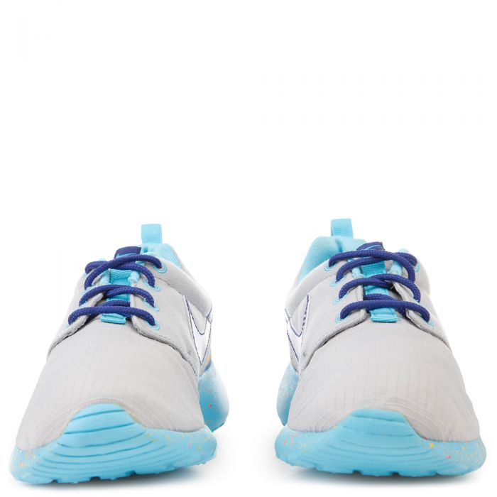 GRADE SCHOOL NIKE ROSHE ONE PRINT WOLF GREY/UNIVERSITY GOLD/ELECTRO