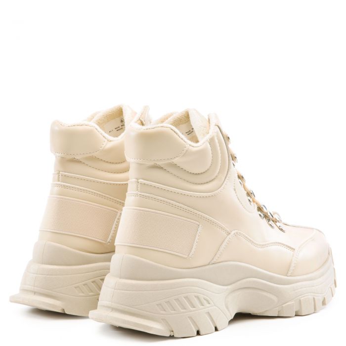 Sean-1 Sneaker Boot Cream
