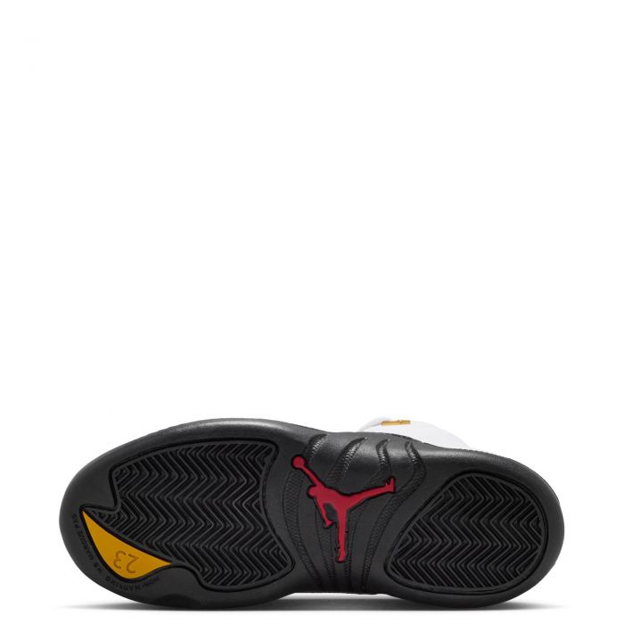 Pre-School Jordan 12 Retro Taxi White/Black-Taxi