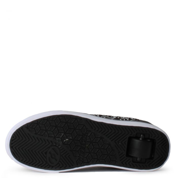 Grade School Hello Kitty Heelys Black/White