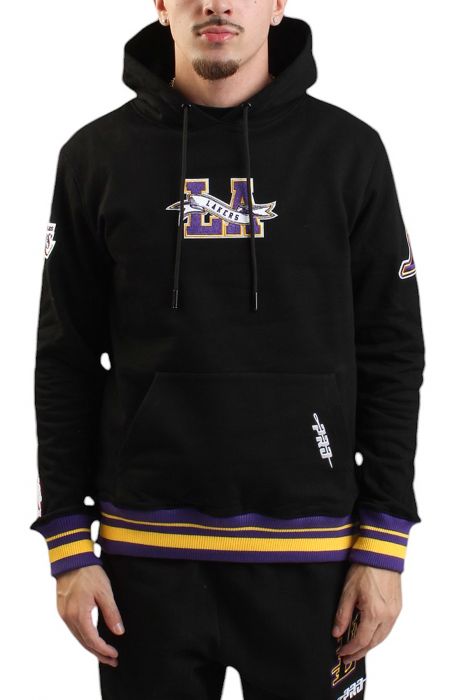 NBA Los Angeles Lakers Pennant Hoodie Black