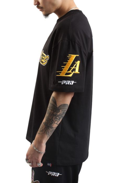 NBA Los Angeles Lakers City Ransom T-Shirt  Black