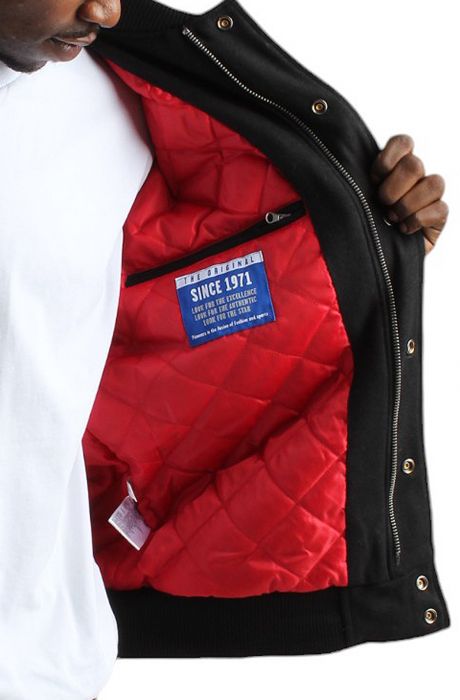 49'ers Wool Varsity Jacket Black