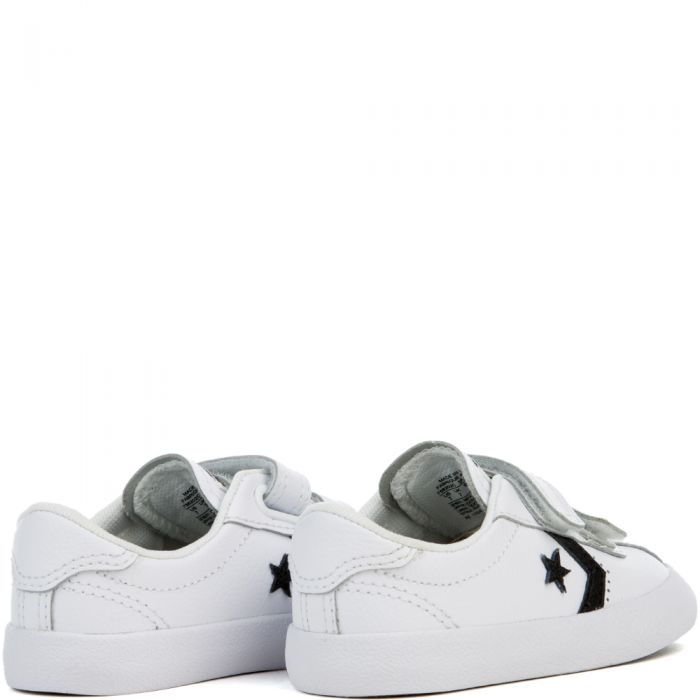 Converse Breakpoint 2V Toddler White Sneaker WHITE/BLACK/WHITE
