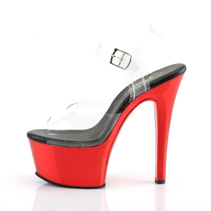 ASPIRE-608 Clr/Red Chrome