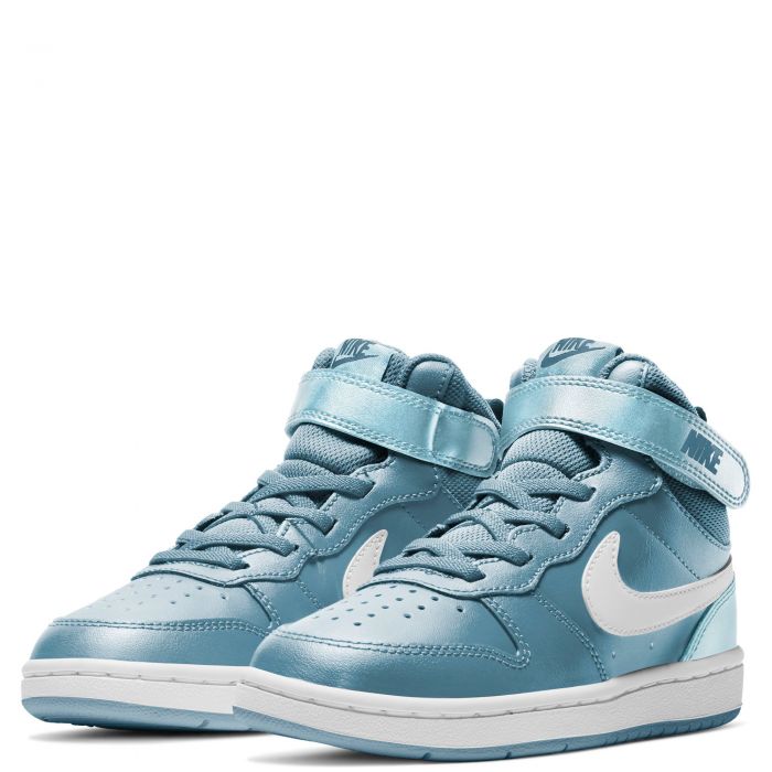 (PS) Court Borough Mid 2 Cerulean/White-Glacier Blue