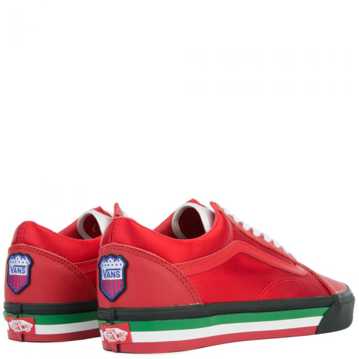 OLD SKOOL RACING RED/TRUE WHITE