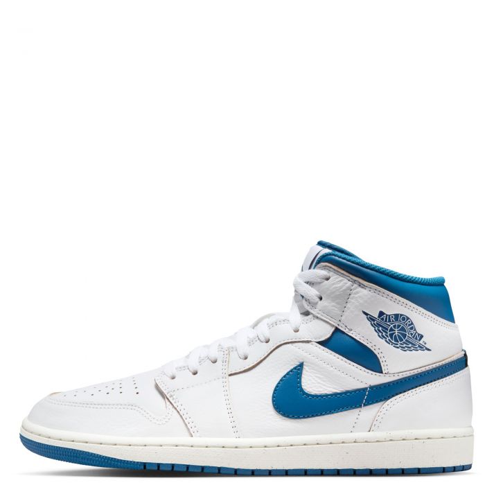 Air Jordan 1 Mid SE White/Sail/Industrial Blue