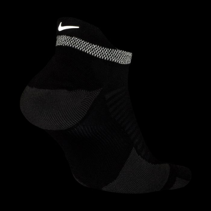 Spark Cushioned No-Show Running Socks Black/Reflective