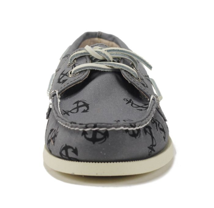 Sperry TopSider for Men: AO Tattoo Canvas Grey Boat Shoe Grey