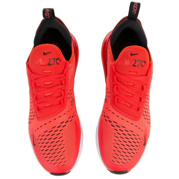 air max 270 habanero red on feet