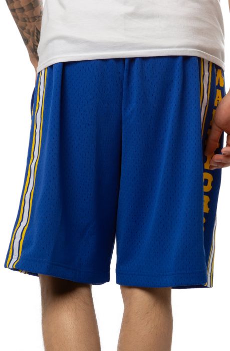 MITCHELL AND NESS Golden State Warriors 1981-82 Road Swingman Shorts ...