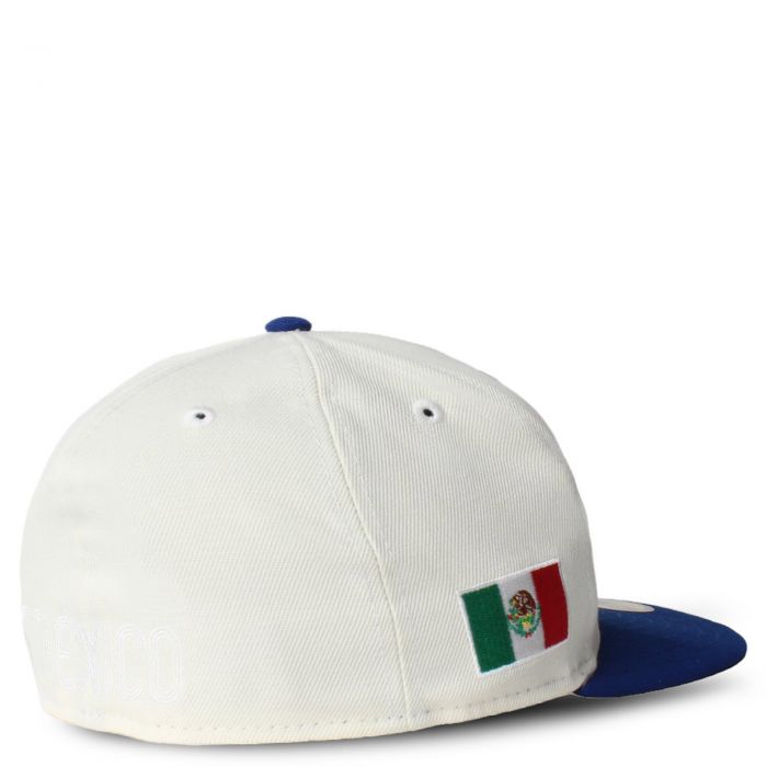 Mexico 59Fifty Fitted Hat  White/Blue