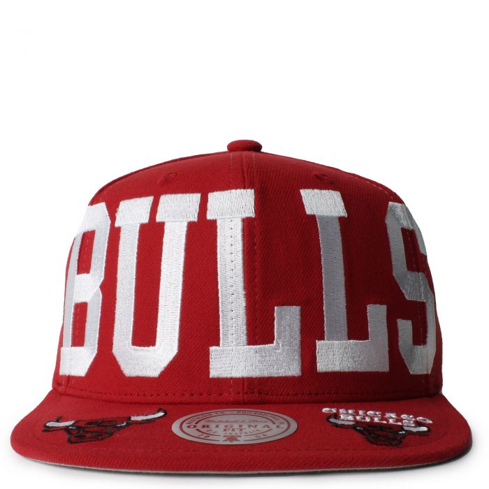 Chicago Bulls Snapback Red/White