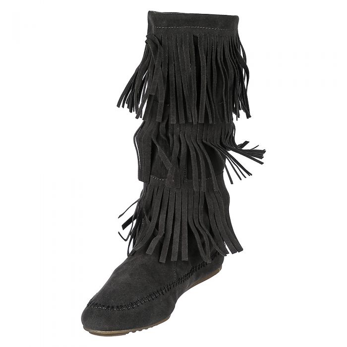 Fringe Pocket Boot Cherokee-03 grey grey