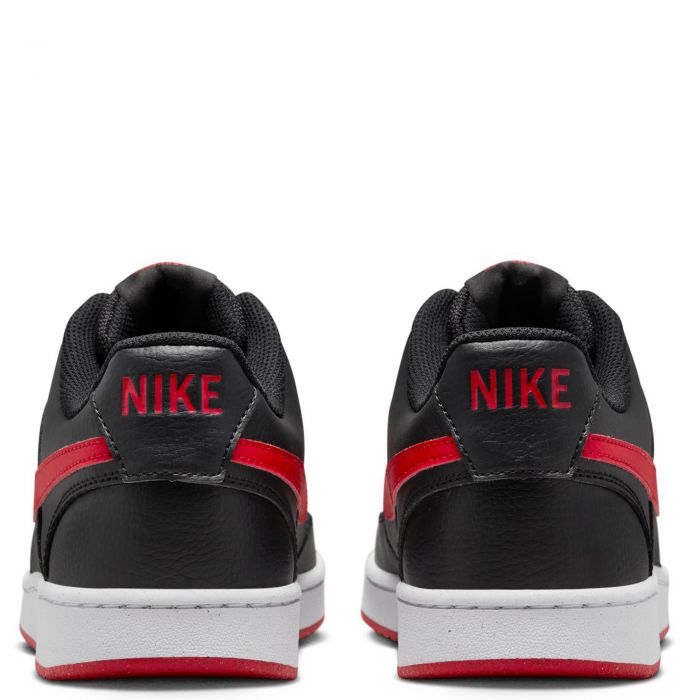 Court Vision Low Next Nature Black/University Red-White