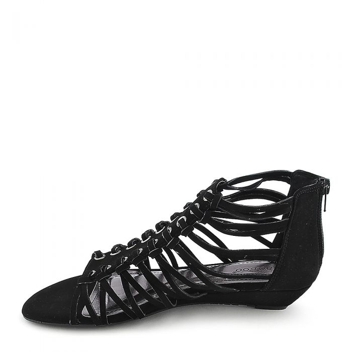 Dalinda-34 Strappy Sandal Black Black