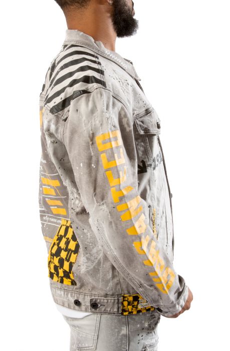 Caveat Denim Jacket Grey