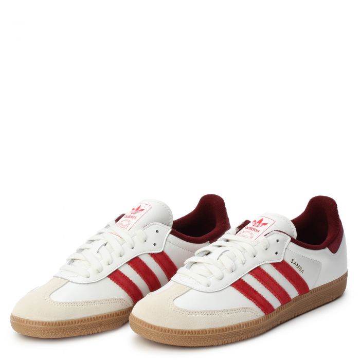 Samba OG Core White/Better Scarlet/Shadow Red