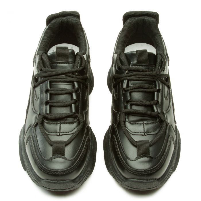 CAPE ROBBIN Preeti Chunky Platform Sneaker PREETI-BLK - Shiekh