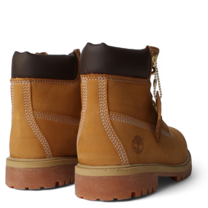 Grade School 6 inch Premium Water Proof Boot  Wheat Nubuck