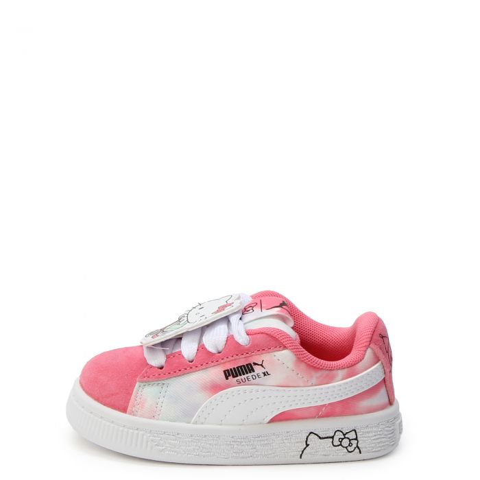 Toddler Suede Hello Kitty and Friends  Magic Rose/Peaceful Blue