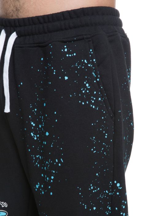 The Drip Drip Sweatpants in Black Black