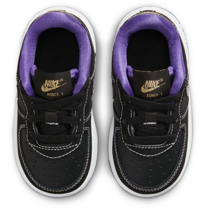 (TD) Force 1 LV8 Black/Black-Iron Grey-White