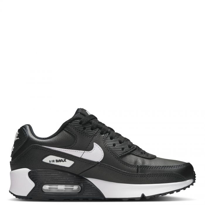 Grade-School Air Max 90 LTR Black/White-Black