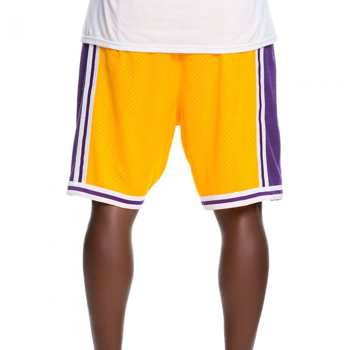 MITCHELL AND NESS Men's Los Angeles Lakers Shorts 540B 302 7LALQPV - Shiekh