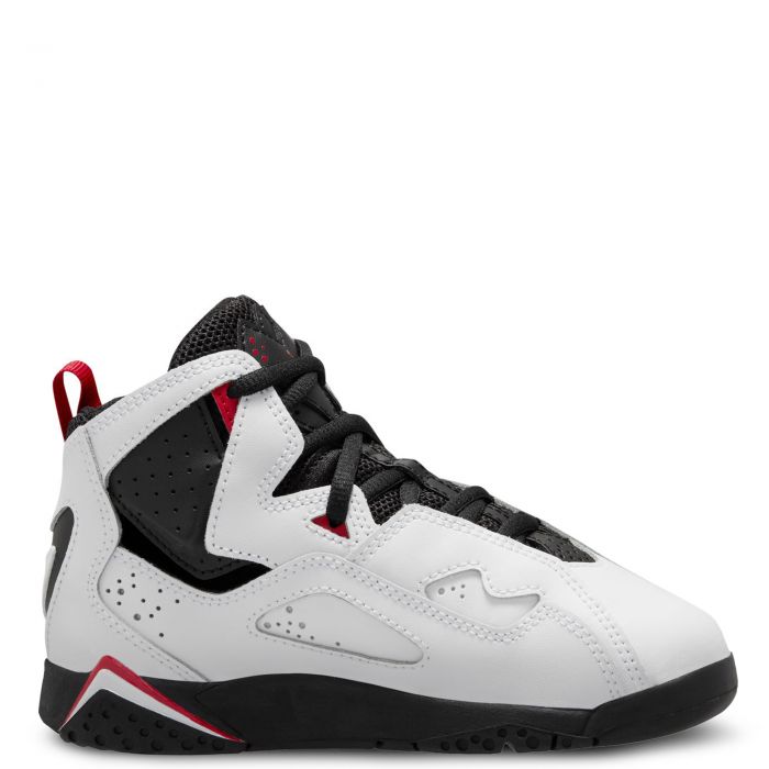 varsity red black and white jordan true flight